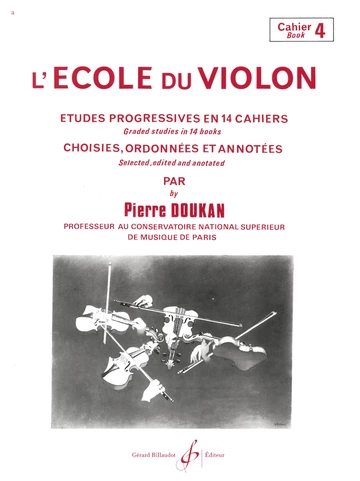 L&amp;#039;École du violon. Volume 4 Visuel